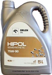 Orlen Hipol Semi. GL-5 75W90  5L